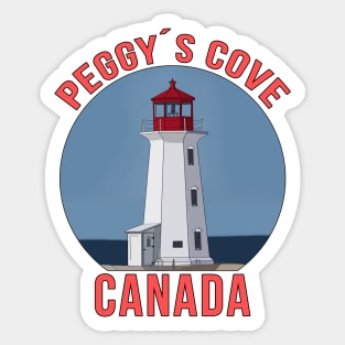 Peggy´s Cove Canada Sticker